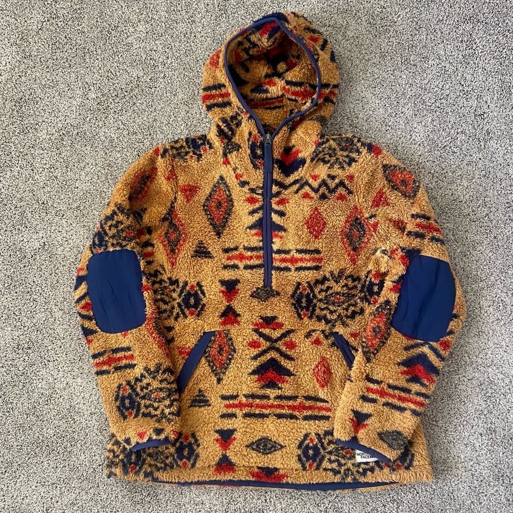 North Face Sherpa Zip-up
